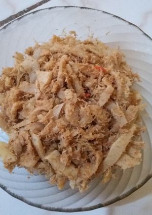 Foto resep Rebung bumbu serundeng