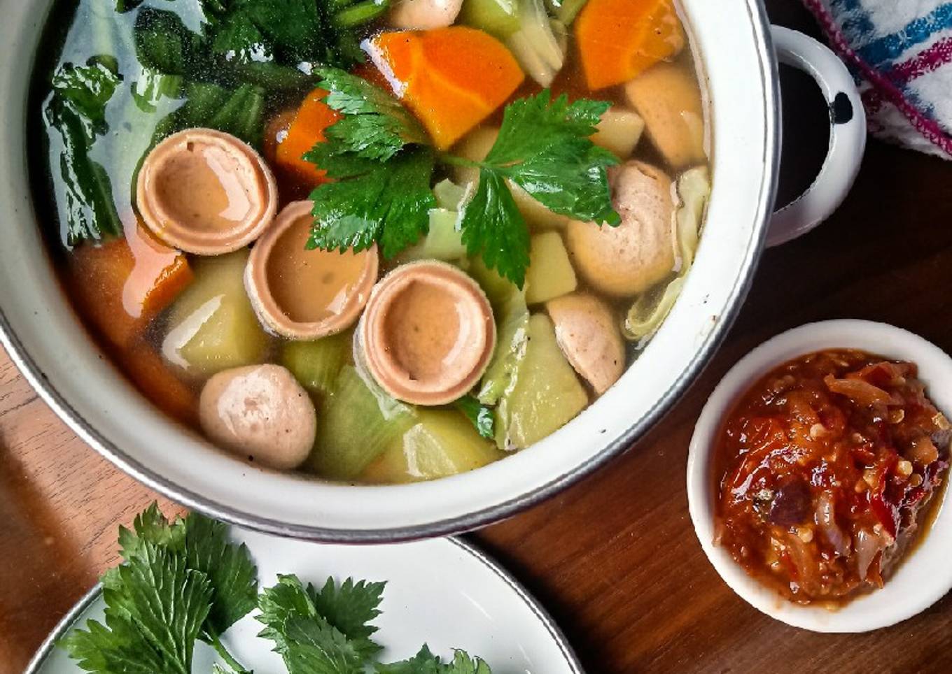 Sop Sayur Sosis