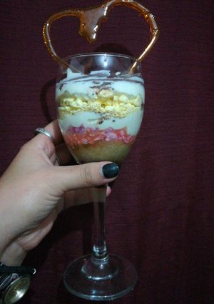 Una foto de Postre en copa
