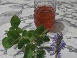 Te con hojas de buscapina y de hibiscus