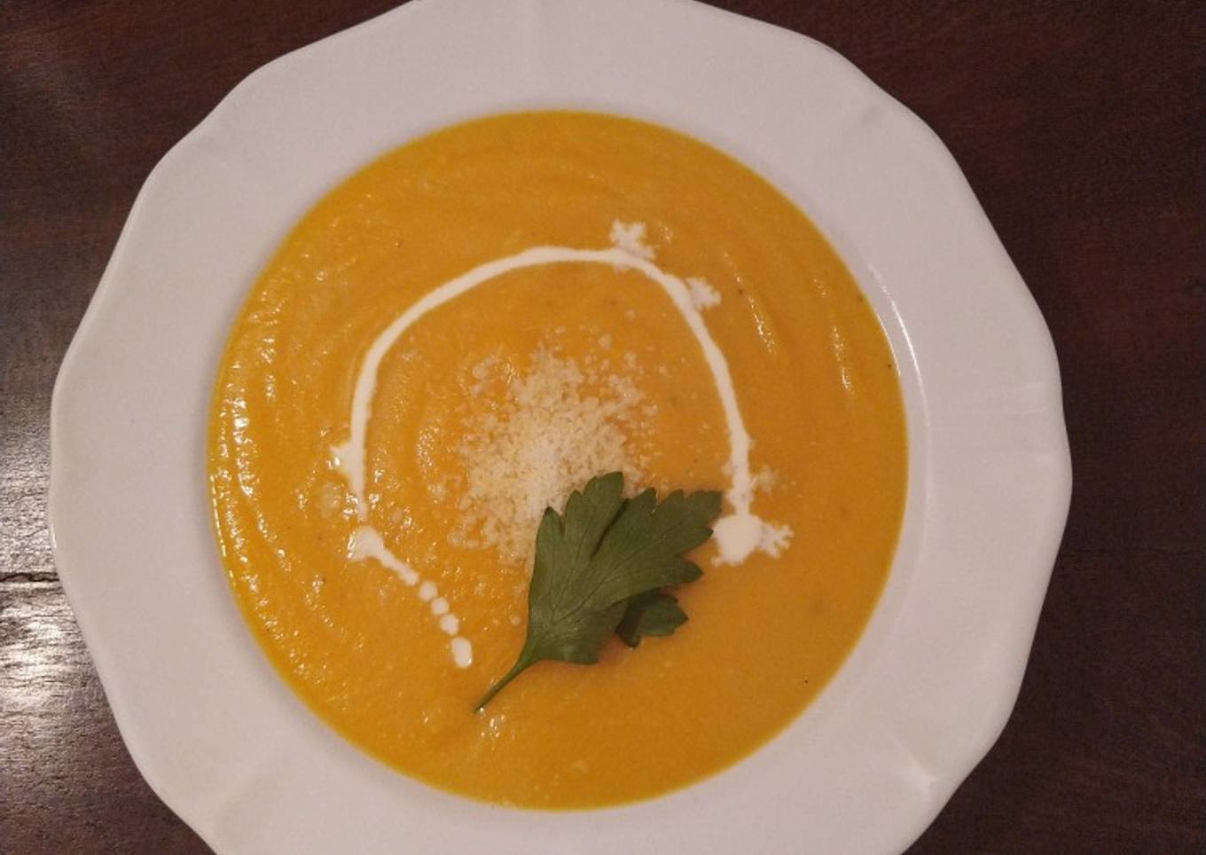 Sopa de crema de calabaza! 🎃