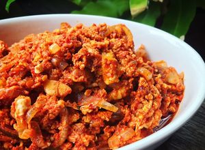 Gambar Sambal Telur Hancur