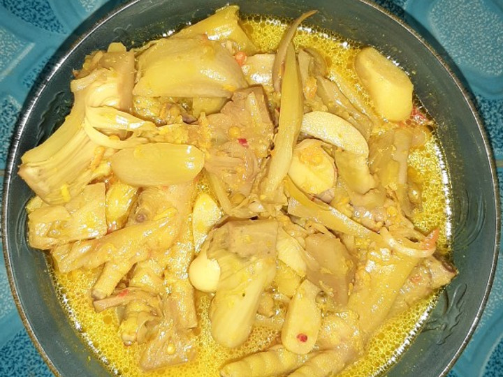 Resep: Gulai nangka muda ala rm padang Bunda Pasti Bisa