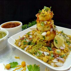 A picture of Ragda pattice.