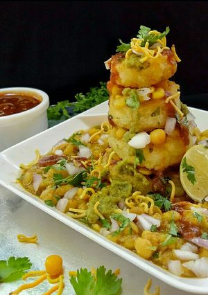 A picture of Ragda pattice.