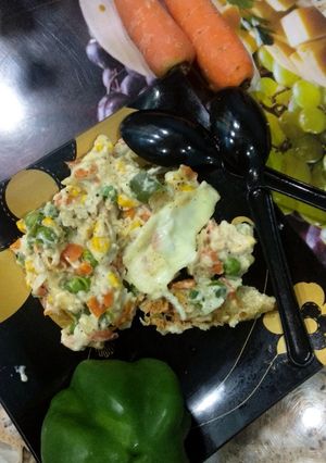 A picture of Baked veg.