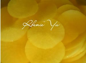 Foto resep Acar lobak kuning ala Korea / Danmuji