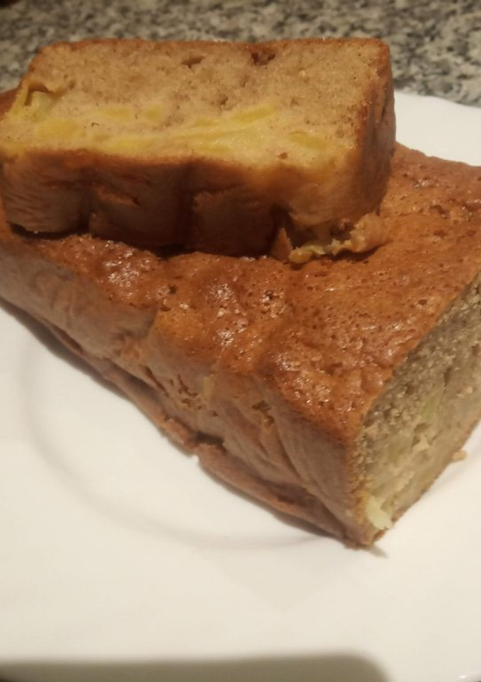 Una foto de Bizcocho de manzana