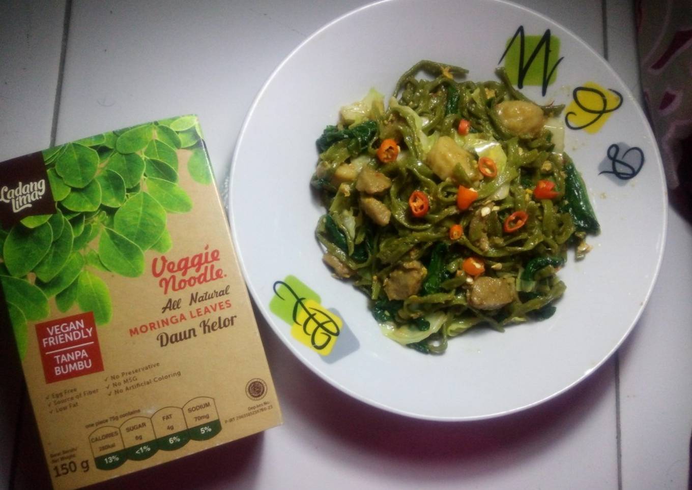 Mie Goreng Moringa Leaves || Daun Kelor