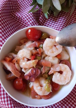 Foto principal de Salpicón de pulpo y gambas