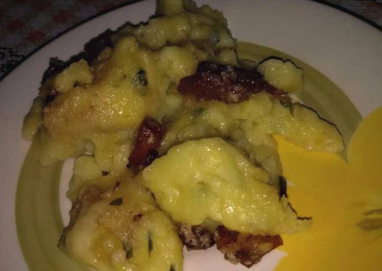 Pão francês com salada de batata de maionese caseira