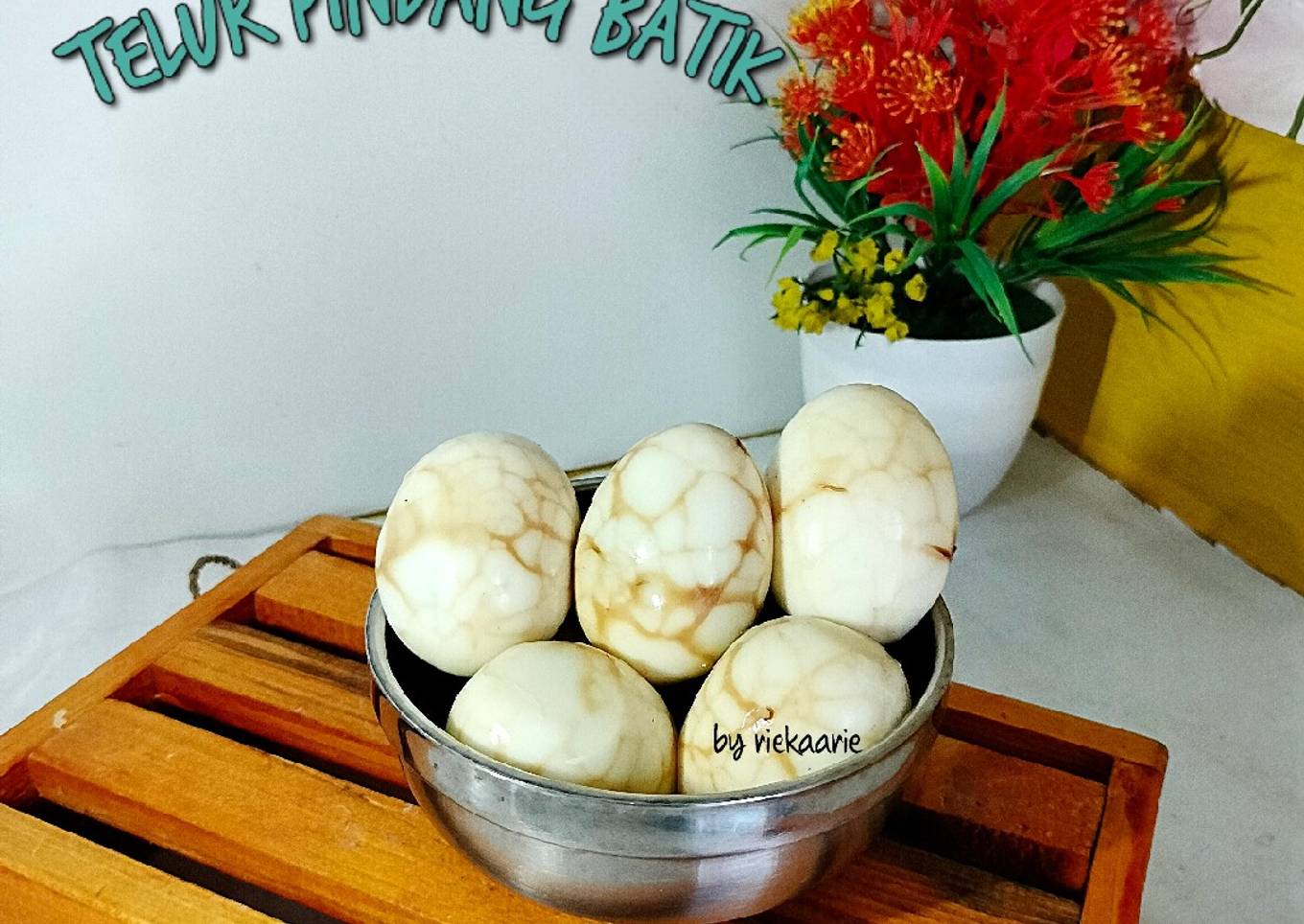 131. Telur Pindang Batik