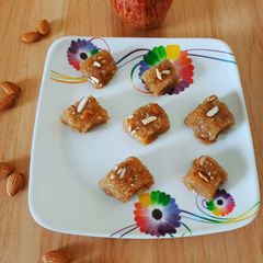 Apple Burfi A picture of Apple Burfi.