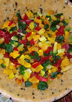 A picture of Home made tutti frutti.