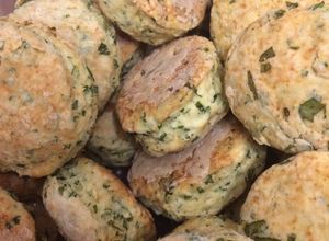 Una foto de Scones de apio