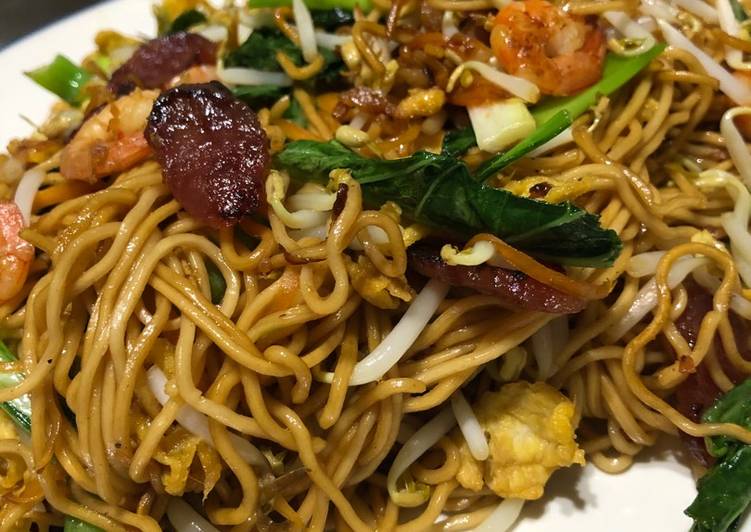 Resep Bakmi goreng (non halal) yang Bisa Manjain Lidah