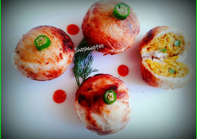 Step-by-Step Guide to Prepare Speedy Bread kachori with leftover daal