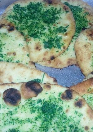 صورة لوصفة خبز النان الهندي