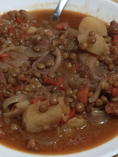 Una foto de Lentejas caseras