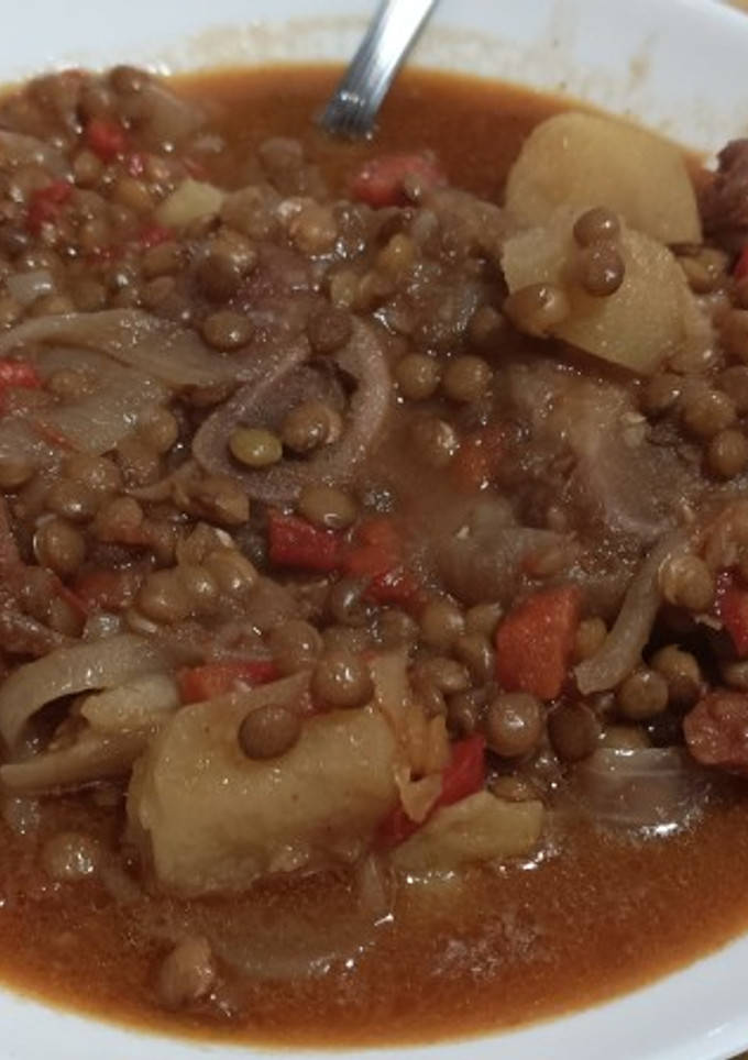 Una foto de Lentejas caseras