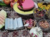 موس کیک انار