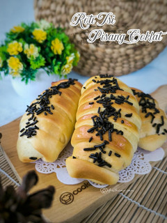 Foto resep Roti Isi Pisang Coklat