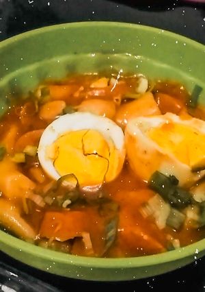 Foto resep Tteokbokki with homemade gochujang sauce