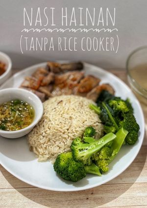Foto resep Nasi Hainan (Tanpa Rice Cooker)