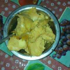 A picture of Mashed potatoes.