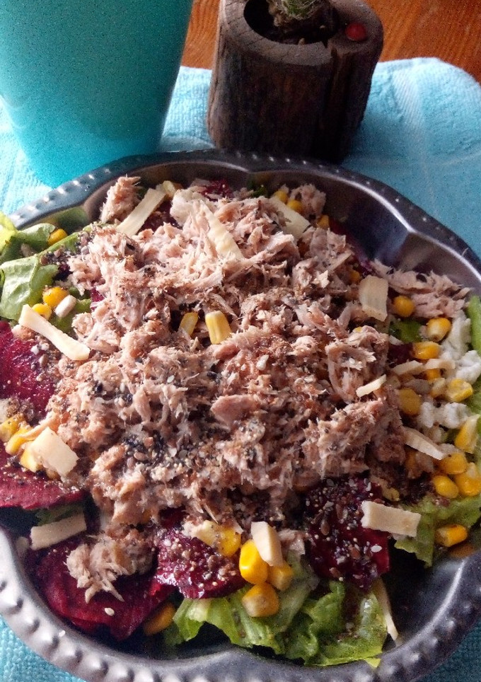Una foto de Ensalada súper saludable