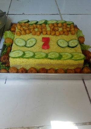 Foto resep Cake nasi kuning