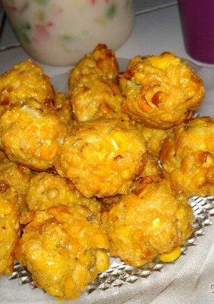 Foto resep Perkedel Tempe Jagung kress simple