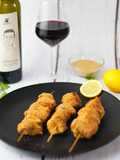 Spiedini di pollo light