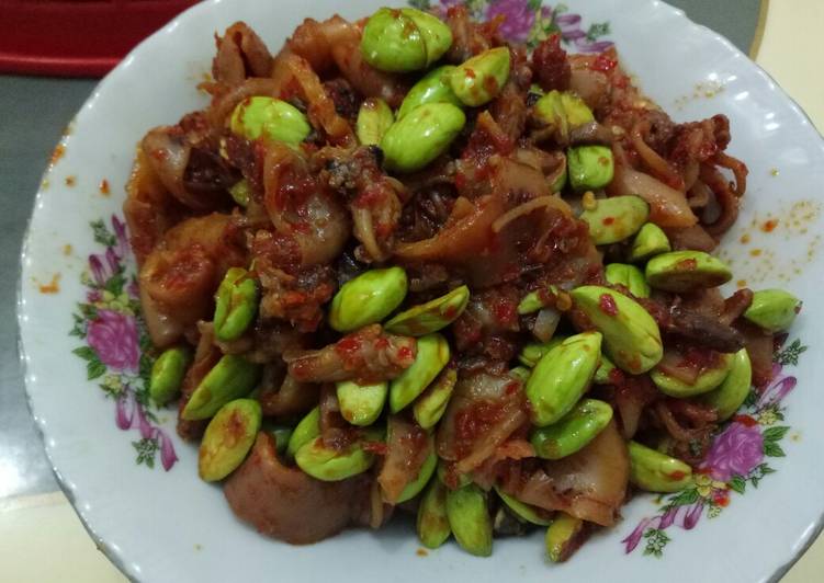 Sambel Cumi Asin Pete