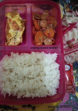 Foto resep #bekalbojo Oseng Sosis Wortel