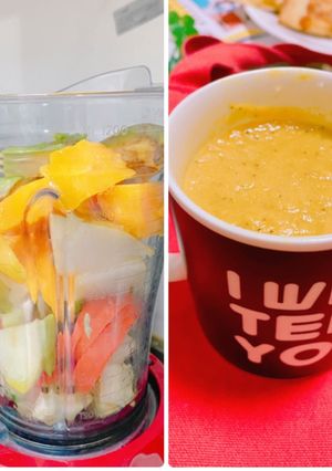 百香黃拿鐵 的食譜成品照片