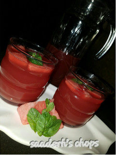 A picture of Watermelon juice.