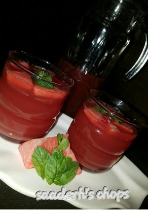 A picture of Watermelon juice.