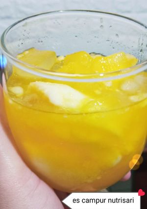 Foto resep Es campur nutrisari