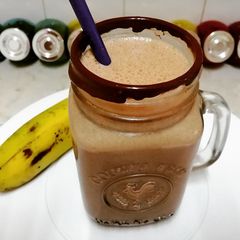 A picture of Chunky monkey banana smoothie.