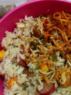 Foto resep Nasi goreng putih