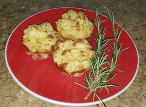 Una foto de Muffins de patatas