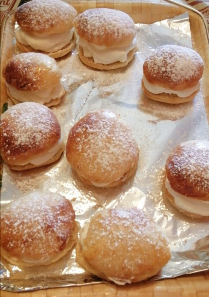 Una foto de Bambas de nata