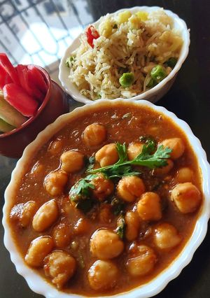 A picture of Chana Masala.