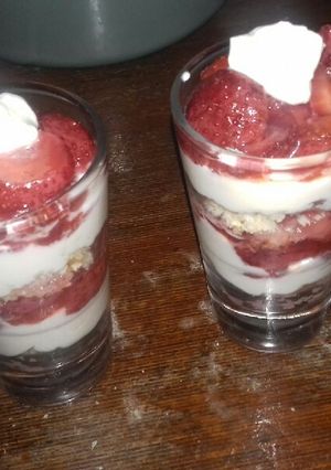 Una foto de Postrecitos en vaso 🍓