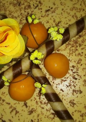 Una foto de Cheesecake de lúcuma sin horno, a lo Carmelita