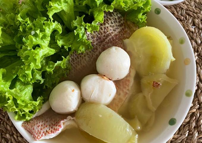 Resep Soup ikan Batam (segar dan sehat)