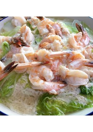 รูปของ กุ้งนึ่งนมสด🦐🥛