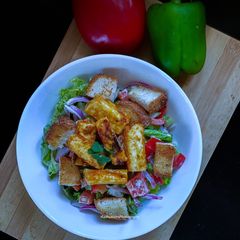 Paneer Tikka Salad A picture of Paneer Tikka Salad.
