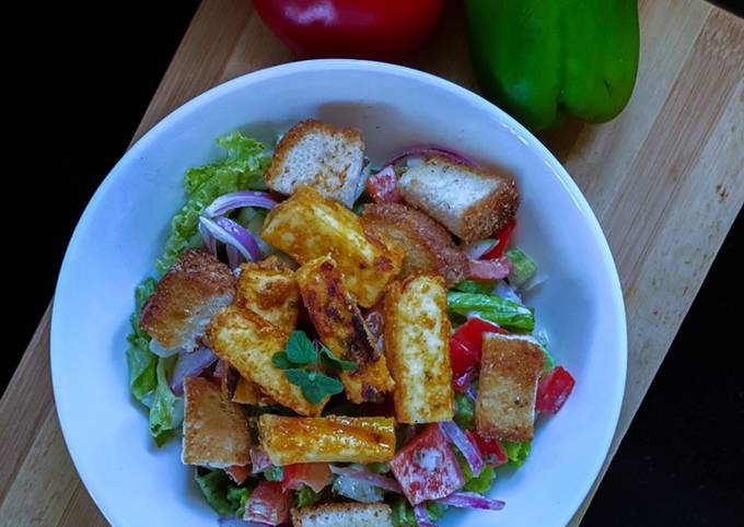 Recipe of Quick Paneer Tikka Salad